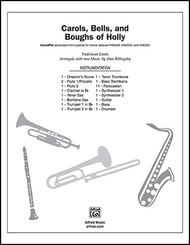 Carols, Bells, and Boughs of Holly! Instrumental Parts choral sheet music cover